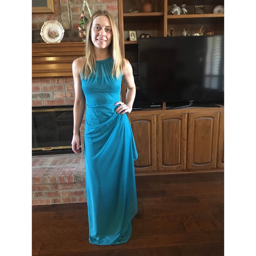 David’s Bridal Oasis Bridesmaid Dress